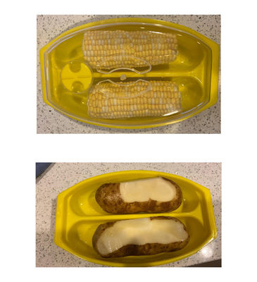 VAPORES VAPORES sem BPA Vampiro de microondas Vampiro de milho de batata Cozinha Lavadora de pratos Corretora de cores personalizadas