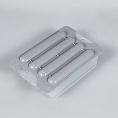 BPA livre de plástico cozinha de cachorro-quente vapor com cor personalizada e compartimento de prato lateral