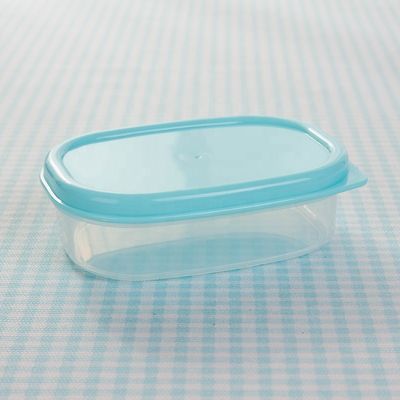 Solução de armazenamento de alimentos Organizador de frigorífico de plástico rectangular transparente livre de BPA