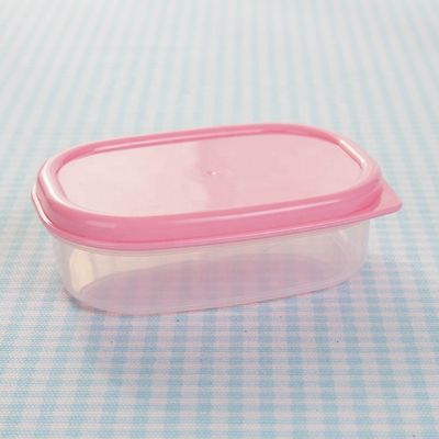 Solução de armazenamento de alimentos Organizador de frigorífico de plástico rectangular transparente livre de BPA
