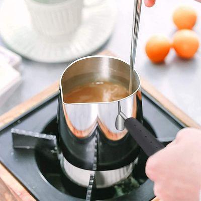 Percolador metálico de capacidade 250 ml/350 ml/600 ml/1000 ml Pot de café Moka e manteiga de leite