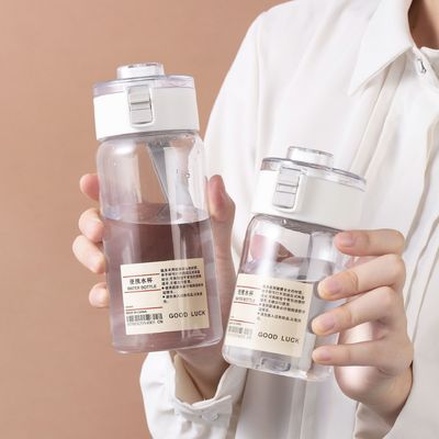 Aplicável Pessoas Adultos garrafa de água de plástico transparente com material personalizado