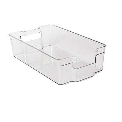 Embalagem de armazenamento de alimentos Container de plástico quadrado de cozinha para organizador de gaveta da geladeira