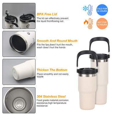20oz 304 de aço inoxidável Copo de carro portátil e viagem-friendly com isolamento de vácuo