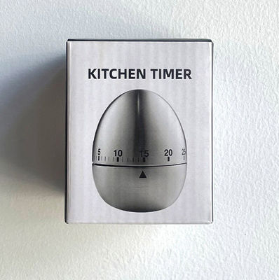 Temporizadores de cozinha de cozinha com temporizador de ovos de 60 minutos e alarme mecânico rotativo