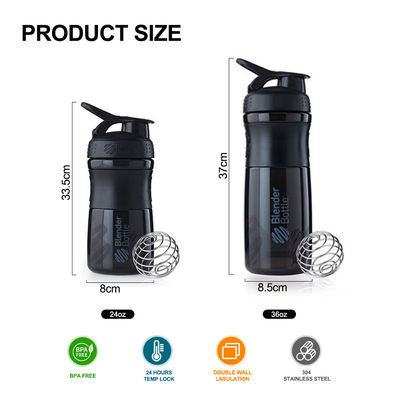 Bolas de aço inoxidável portáteis sem BPA