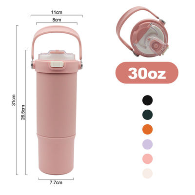 BPA livre 316 aço inoxidável isolamento e proteção contra frio Tumbler 1 peça com tampa