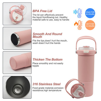 BPA livre 316 aço inoxidável isolamento e proteção contra frio Tumbler 1 peça com tampa