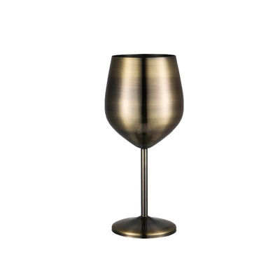 Levante seu copo com estilo com este Copo de Vinho Vermelho Duravel 304 de aço inoxidável