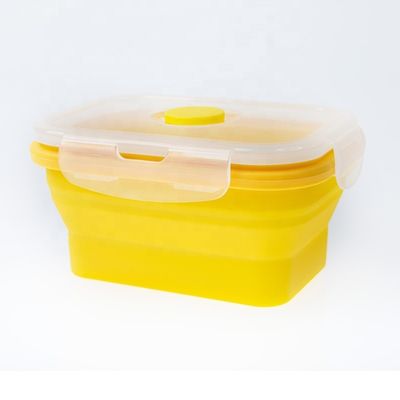Bolsa de almoço de silicone de escola ecológica
