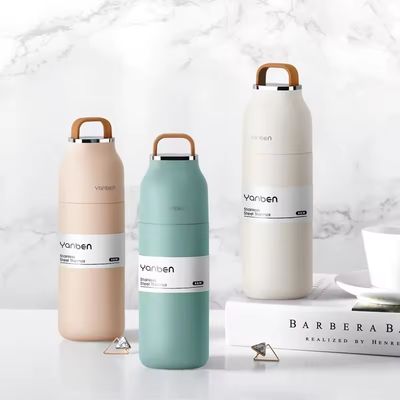 Aplicável 12oz tampa pode ser usado como copo de beber para garrafa de água de aço inoxidável