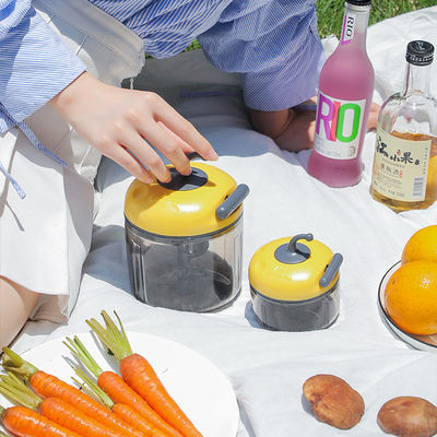 Gadgets de cozinha de aço inoxidável Chopper de alimentos Grindador de carne de alho Mini Garlic Press Chopper de vegetais Masher