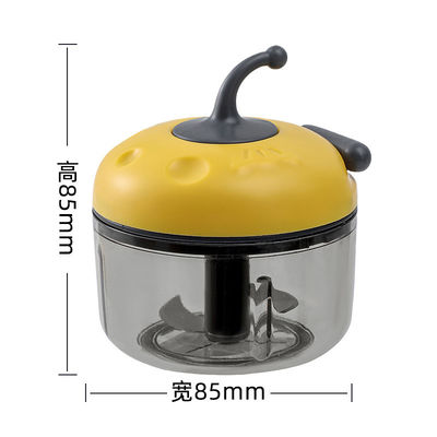 Gadgets de cozinha de aço inoxidável Chopper de alimentos Grindador de carne de alho Mini Garlic Press Chopper de vegetais Masher