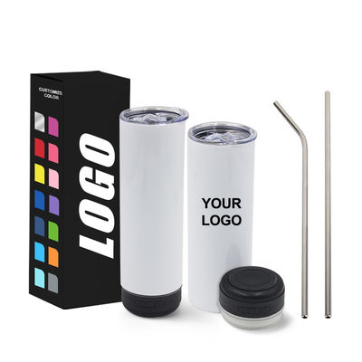 20oz Capacidade de alto-falante Tumbler estilo americano design com luz LED desmontável