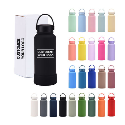 CLASSIC design 32oz boca larga de parede dupla garrafa de água de aço inoxidável para eco-friendly