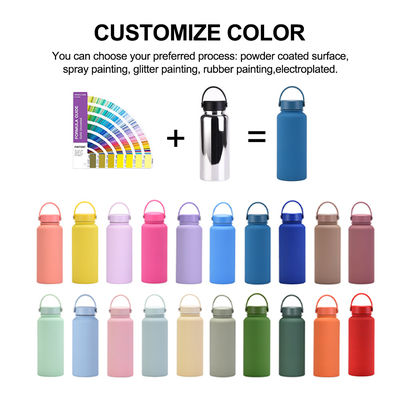 CLASSIC design 32oz boca larga de parede dupla garrafa de água de aço inoxidável para eco-friendly
