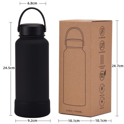 CLASSIC design 32oz boca larga de parede dupla garrafa de água de aço inoxidável para eco-friendly