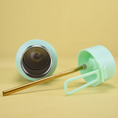 304 de aço inoxidável Eco-friendly 32oz Dupla parede isolada garrafa de água com palha