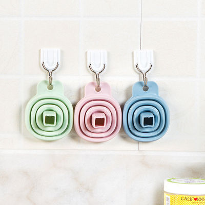 Materiais de qualidade alimentar Cozinha Mini Soft Silicone Retrátil Funnel dobrável