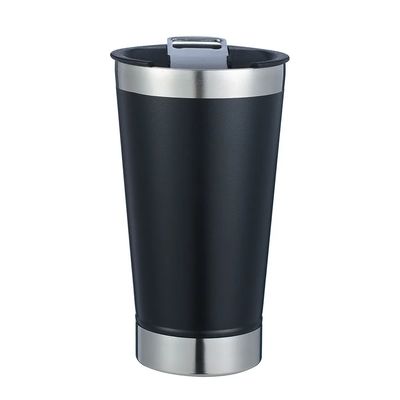 325g de aço inoxidável Taça de café com tampa e abertura 20oz de cerveja térmica