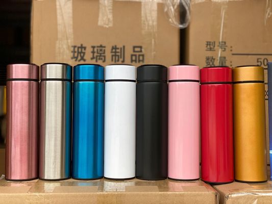 17oz Flasca de vácuo personalizada de aço inoxidável com método de beber e fluxo direto de água