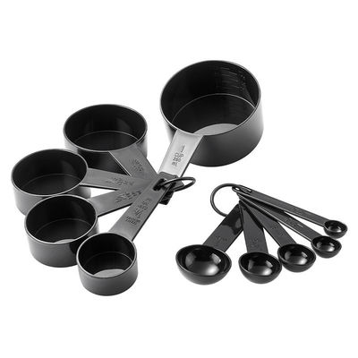 INSTRUMENTOS DE MEDIRAÇÃO Copo de medição de plástico profissional com colher de café