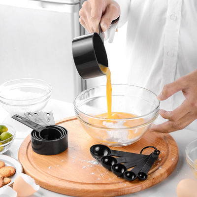INSTRUMENTOS DE MEDIRAÇÃO Copo de medição de plástico profissional com colher de café