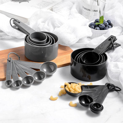 INSTRUMENTOS DE MEDIRAÇÃO Copo de medição de plástico profissional com colher de café