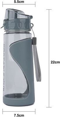 Bottles de água esportiva de 570 ml para adultos portáteis à prova de vazamento e sem BPA