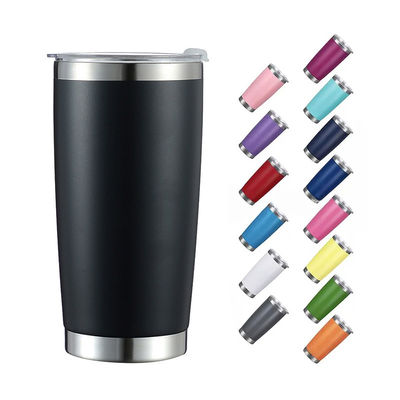 Viagem Ocasião 20oz Tubler de café isolado com aço inoxidável de parede dupla personalizado