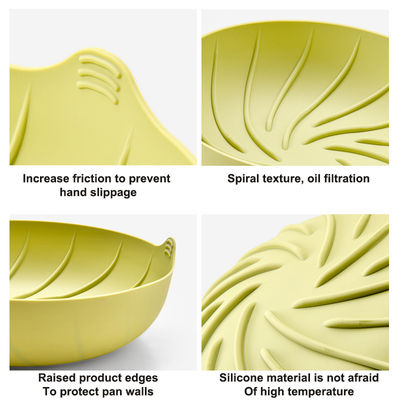Caixa de silicone reutilizável não pegajosa para frigideira de ar ferramentas de pastelaria de panificação fácil limpeza