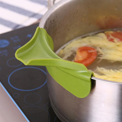 Aparelhos de cozinha Potes anti-derramamento de silicone com defletor de borda de boca redonda 20g