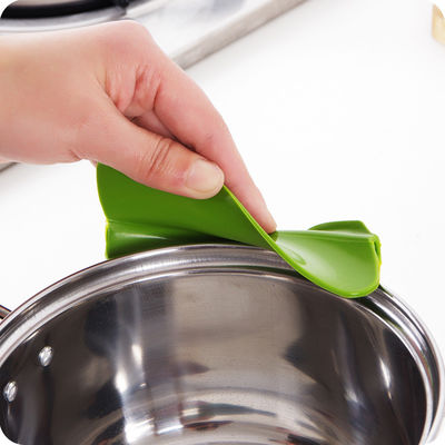Aparelhos de cozinha Potes anti-derramamento de silicone com defletor de borda de boca redonda 20g