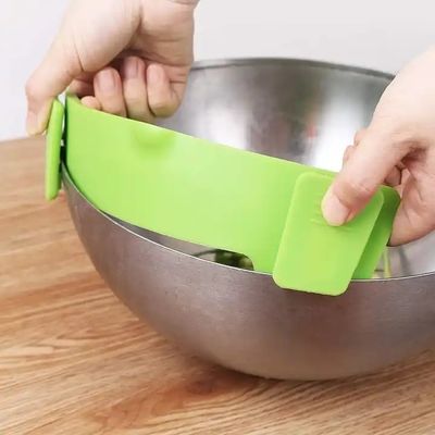 Clip On Filtração para Potes Pan se encaixa em todos os potes e tigelas Filtração de cozinha de silicone