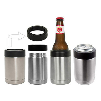 12 oz de aço inoxidável de parede dupla para refrigeração de cerveja para as necessidades do cliente