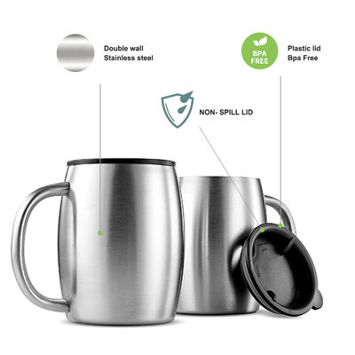 Europe Design Style Custom OEM Drinkware Type Double Wall Stainless Steel Beer Mug (Taça de cerveja de aço inoxidável)