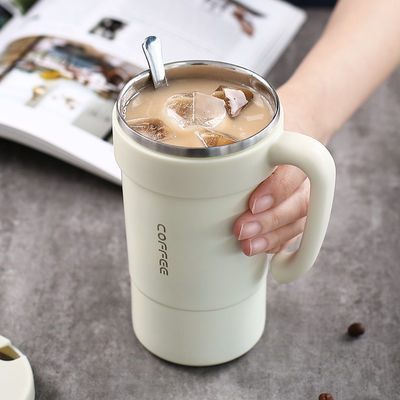 Taça de viagem à medida de aço inoxidável com parede dupla, isolado, vácuo, tumbler, café, por 333g