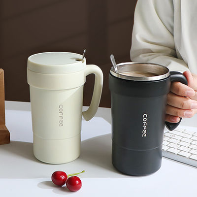 Taça de viagem à medida de aço inoxidável com parede dupla, isolado, vácuo, tumbler, café, por 333g