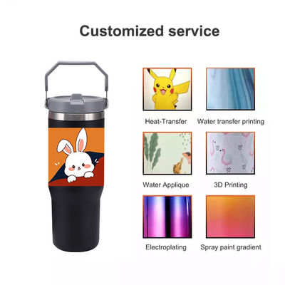 Taça de sublimação de logotipo personalizado livre de BPA Taça isolada de aço inoxidável de parede dupla