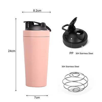Logotipo personalizado aceitável 500g BPA Free Gym isolado shaker garrafa com design portátil