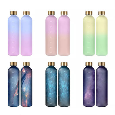 Bottle de água de motivação livre de BPA para esportes e atividades ao ar livre