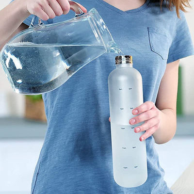 Bottle de água de motivação livre de BPA para esportes e atividades ao ar livre