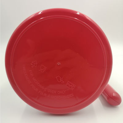 Forno de microondas livre de BPA Chaleira de chá de plástico Caldeira de água quente com logotipo personalizado