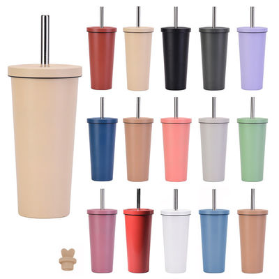 16oz 24oz Custom DIY Taça de Café Viagem Taça de Água Dupla parede Tubler de aço inoxidável
