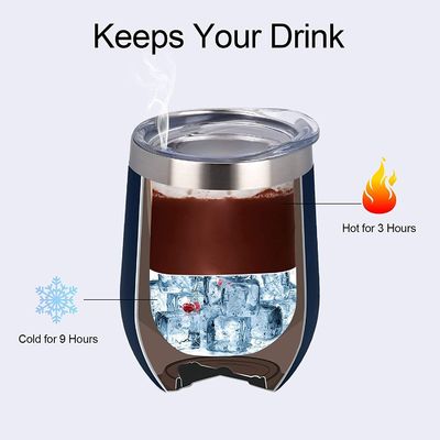 1 Copo de café térmico de aço inoxidável à prova de vazamento para uso sustentável