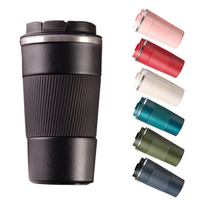 Tumbler de logotipo personalizado de aço inoxidável de tipo metal para viagens à prova de vazamento e ecológicas