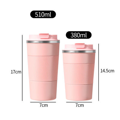 Tumbler de logotipo personalizado de aço inoxidável de tipo metal para viagens à prova de vazamento e ecológicas