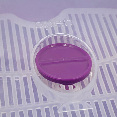 1 camada de plástico Quadrado Microondas de vapor para legumes e arroz
