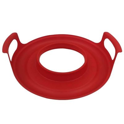 Capa de alimentos de isolamento de plástico de estilo simples com bandeja livre de BPA e pronta para aquecimento por microondas