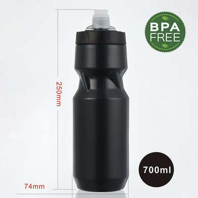 85g Sustentável Logotipo personalizado 700ml garrafa de água desportiva Bpa Grátis Espremimento para bicicleta Ciclismo